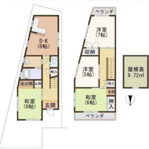 御園１丁目　中古戸建 画像1